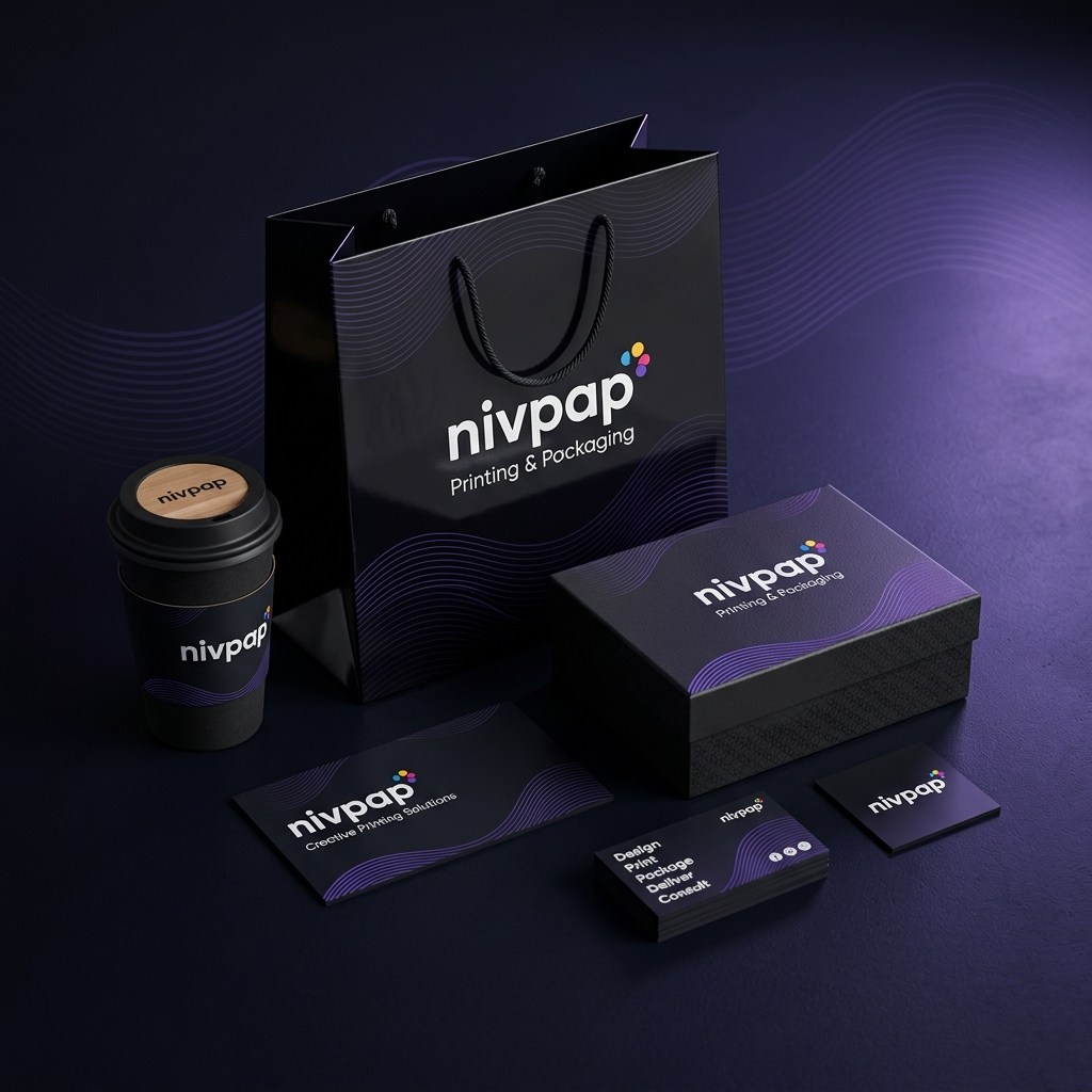 NIVPAP Premium Packaging Mockup
